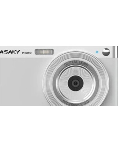 Photo Digital Camera 18MP 2.8 '' IPS TFT WHITE